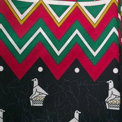 Black — Zimbabwe National Fabric