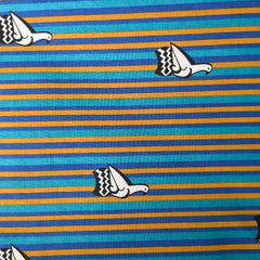 Striped Blue — Zimbabwe National Fabric
