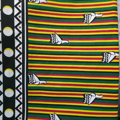 Striped Green — Zimbabwe National Fabric