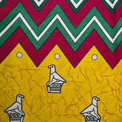 Yellow — Zimbabwe National Fabric